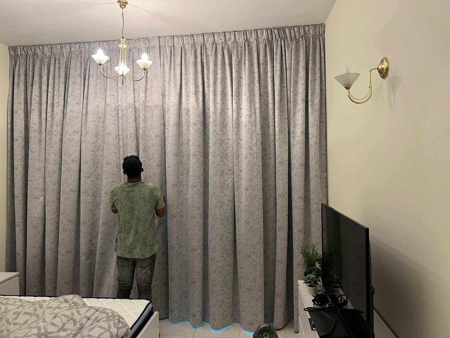 Pinch Plate Blackout Curtains Only